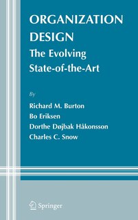 Front cover_Organization Design