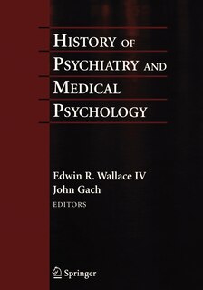 Front cover_History of Psychiatry and Medical Psychology