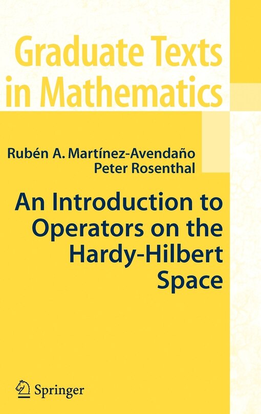 Front cover_An Introduction to Operators on the Hardy-Hilbert Space