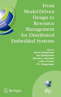 Couverture_From Model-Driven Design to Resource Management for Distributed Embedded Systems