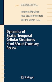 Front cover_Dynamics of Spatio-Temporal Cellular Structures