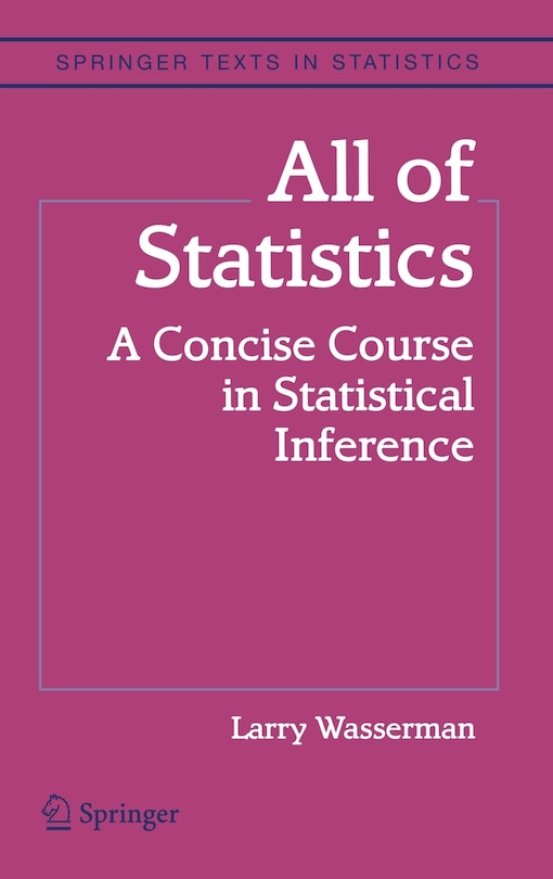 Front cover_All of Statistics