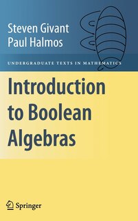 Front cover_Introduction To Boolean Algebras