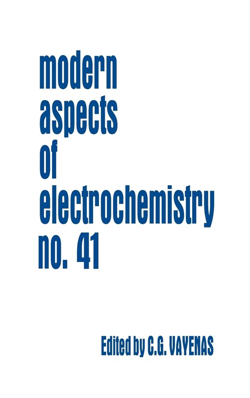 Couverture_Modern Aspects of Electrochemistry 41