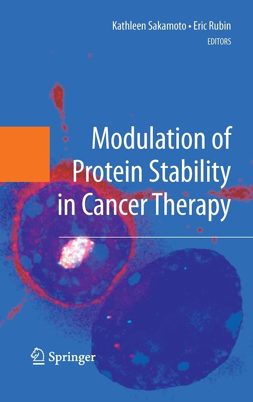 Couverture_Modulation Of Protein Stability In Cancer Therapy