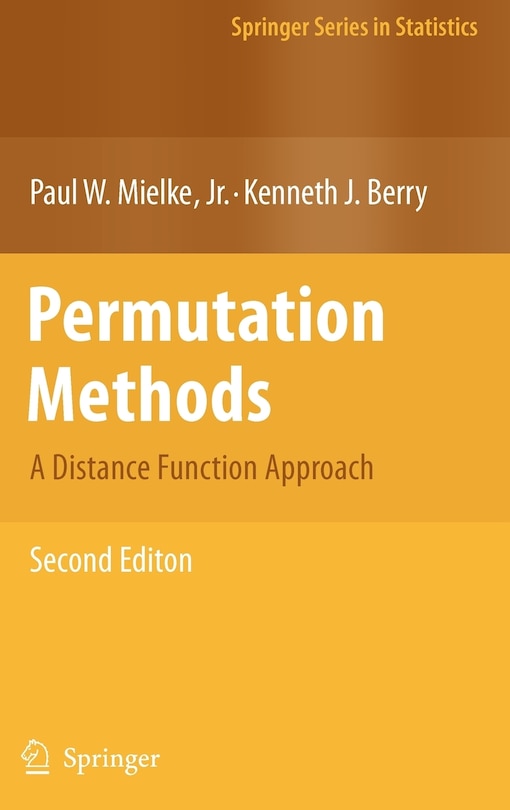 Front cover_Permutation Methods