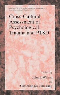Couverture_Cross-cultural Assessment Of Psychological Trauma And Ptsd