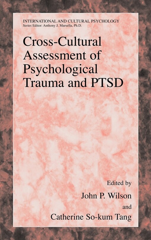 Couverture_Cross-cultural Assessment Of Psychological Trauma And Ptsd
