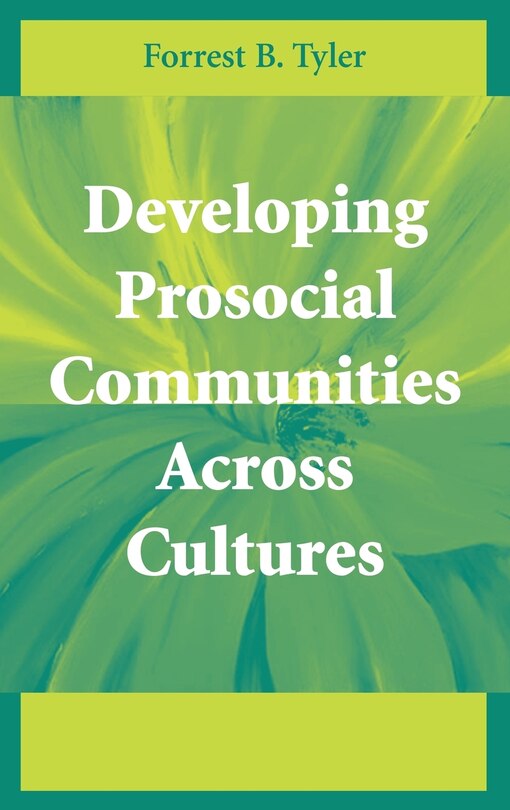 Couverture_Developing Prosocial Communities Across Cultures