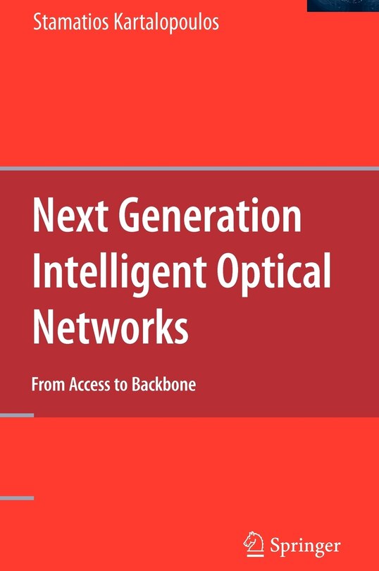 Front cover_Next Generation Intelligent Optical Networks