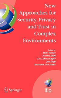 Couverture_New Approaches for Security, Privacy and Trust in Complex Environments