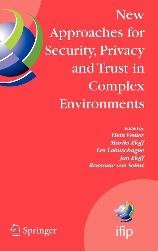 Couverture_New Approaches for Security, Privacy and Trust in Complex Environments