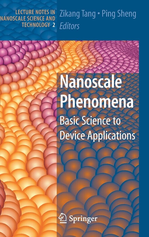 Front cover_Nanoscale Phenomena