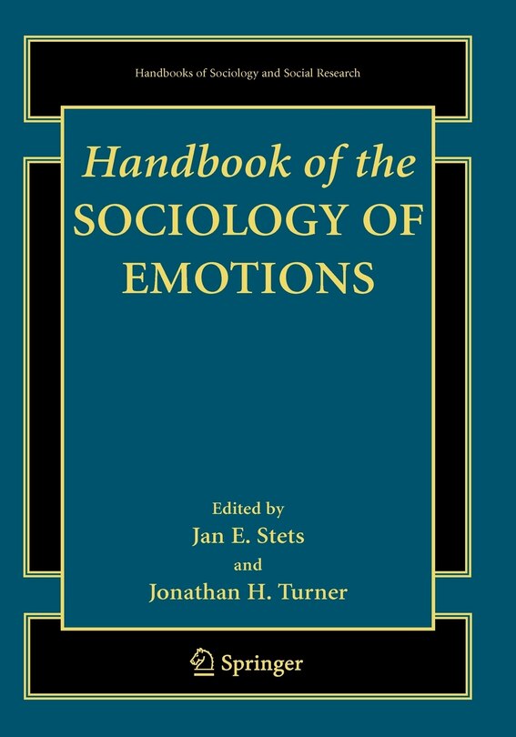 Front cover_Handbook of the Sociology of Emotions