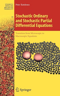 Front cover_Stochastic Ordinary and Stochastic Partial Differential Equations