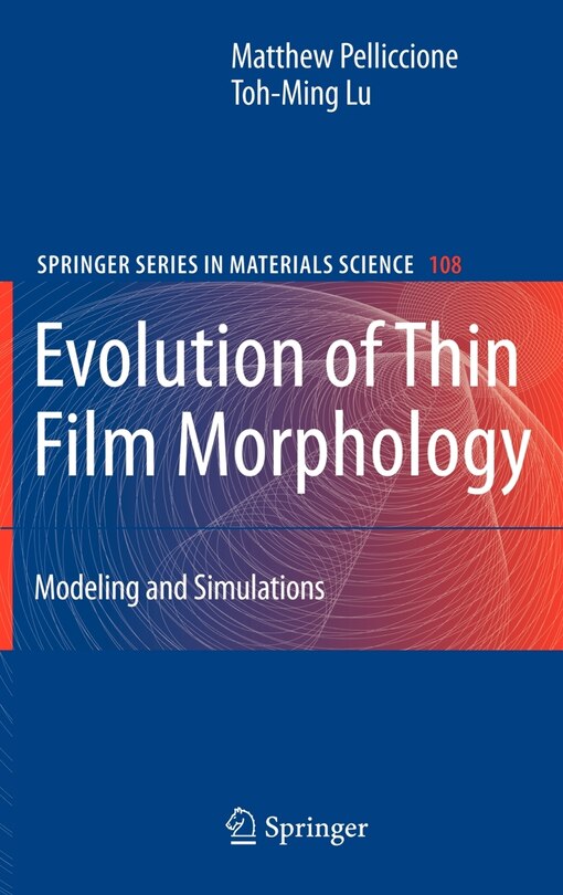 Front cover_Evolution of Thin Film Morphology