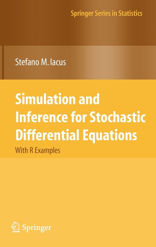 Front cover_Simulation and Inference for Stochastic Differential Equations