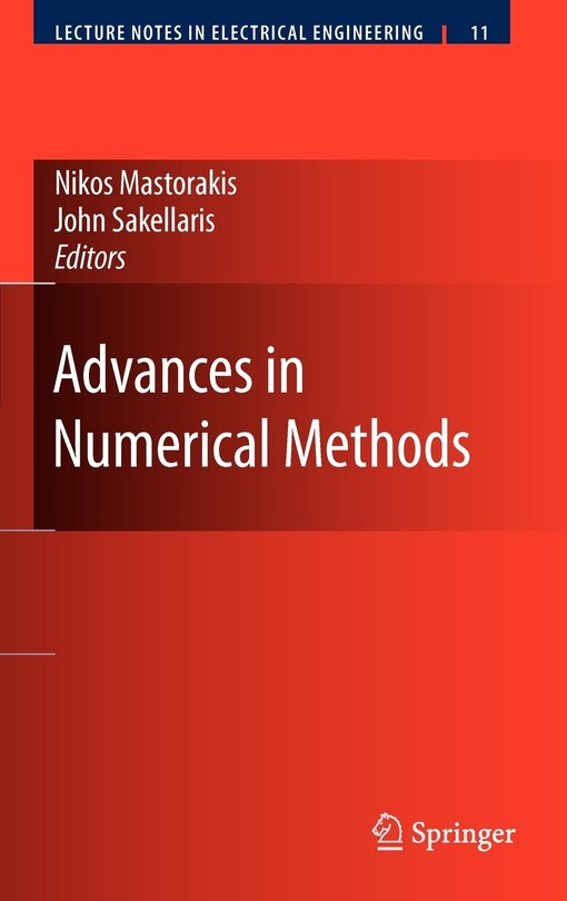 Front cover_Advances in Numerical Methods