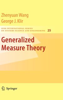 Couverture_Generalized Measure Theory