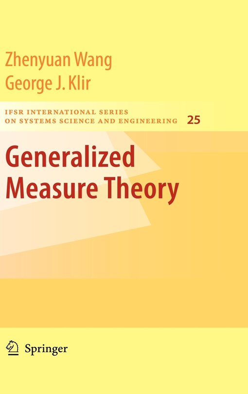 Couverture_Generalized Measure Theory