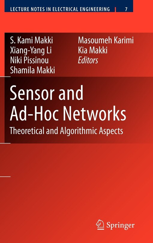 Front cover_Sensor and Ad-Hoc Networks