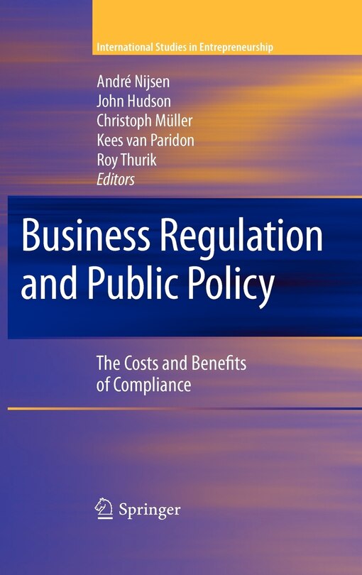 Front cover_Business Regulation and Public Policy