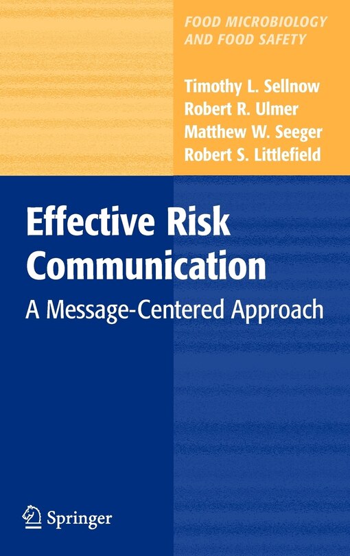 Front cover_Effective Risk Communication