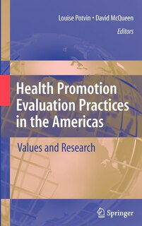 Front cover_Health Promotion Evaluation Practices in the Americas