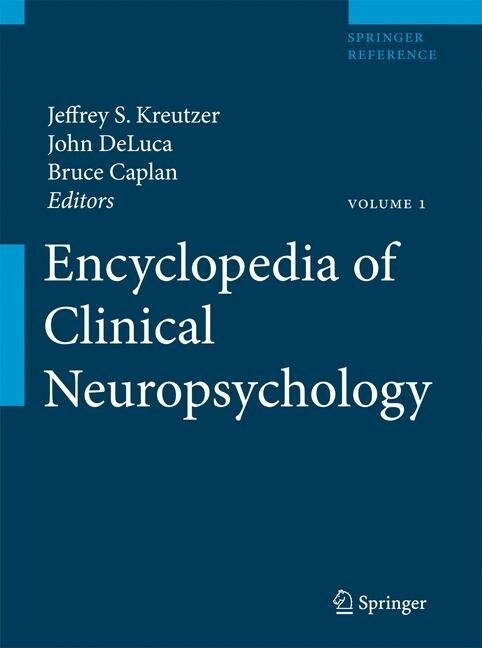 Front cover_Encyclopedia of Clinical Neuropsychology