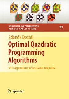 Front cover_Optimal Quadratic Programming Algorithms