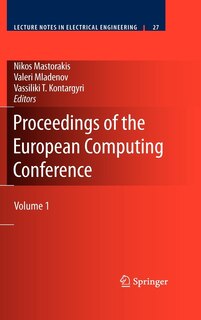Front cover_Proceedings of the European Computing Conference