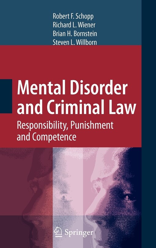 Front cover_Mental Disorder and Criminal Law