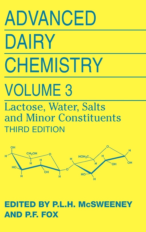 Front cover_Advanced Dairy Chemistry