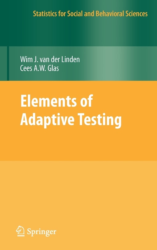 Front cover_Elements of Adaptive Testing
