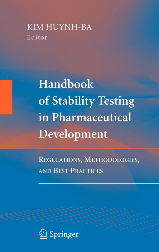 Front cover_Handbook of Stability Testing in Pharmaceutical Development