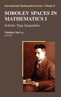 Couverture_Sobolev Spaces in Mathematics I