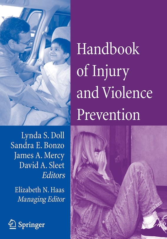Couverture_Handbook of Injury and Violence Prevention