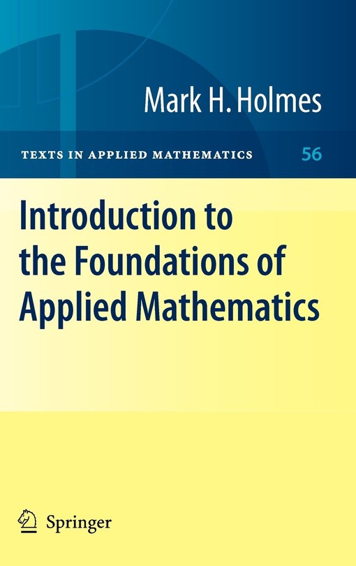Couverture_Introduction to the Foundations of Applied Mathematics