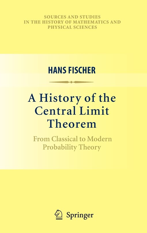 Front cover_A History of the Central Limit Theorem