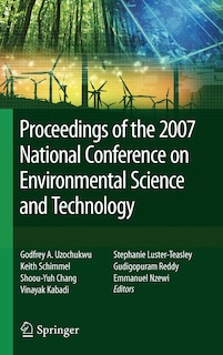 Couverture_Proceedings of the 2007 National Conference on Environmental Science and Technology