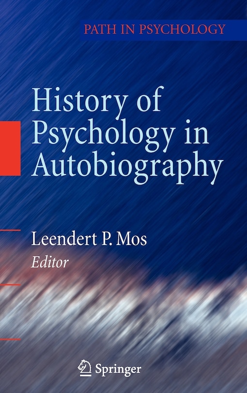 Couverture_History of Psychology in Autobiography