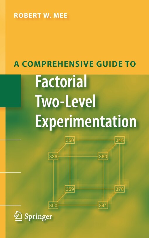 Couverture_A Comprehensive Guide to Factorial Two-Level Experimentation