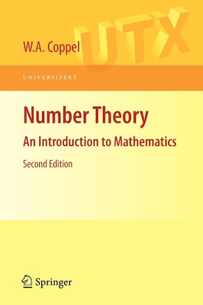 Number Theory: An Introduction to Mathematics