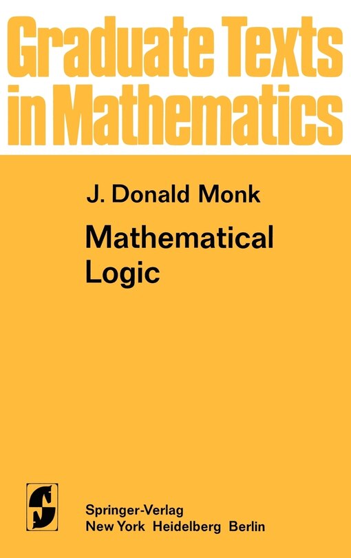 Front cover_Mathematical Logic