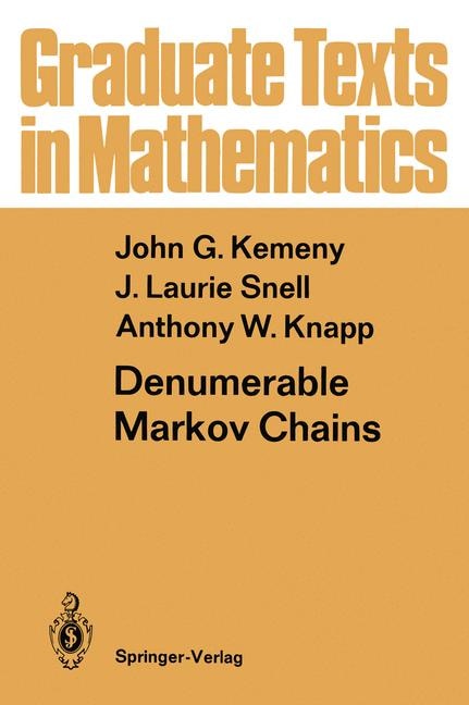 Front cover_Denumerable Markov Chains