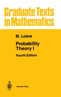Front cover_Probability Theory I