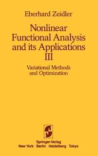 Couverture_Nonlinear Functional Analysis and Its Applications