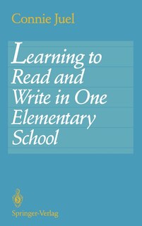 Front cover_Learning to Read and Write in One Elementary School