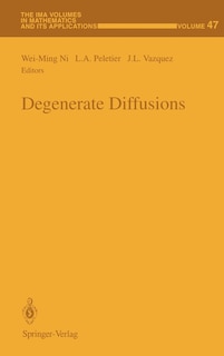 Front cover_Degenerate Diffusions