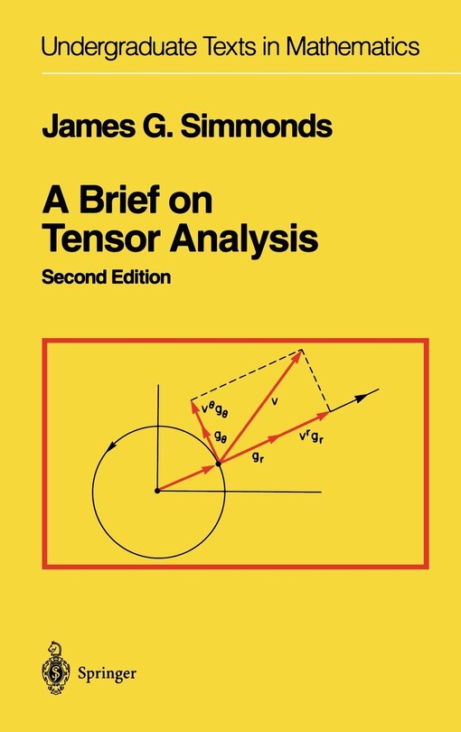 Front cover_A Brief on Tensor Analysis